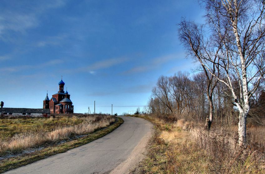 Смогири. Церковь Николая Чудотворца и Георгия Победоносца. художественные фотографии