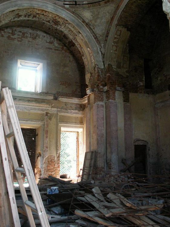 Церковь Михаила Архангела, Алексино (Дорогобужский район, Смоленская область). интерьер и убранство, Интерьер храма
