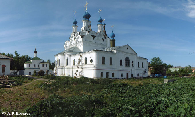 Муром. Благовещенский мужской монастырь. фасады, вид с северо-восточной стороны		      