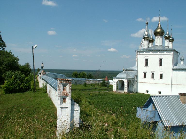 Троицкий Никольский мужской монастырь, Гороховец (Гороховецкий район, Владимирская область). фасады