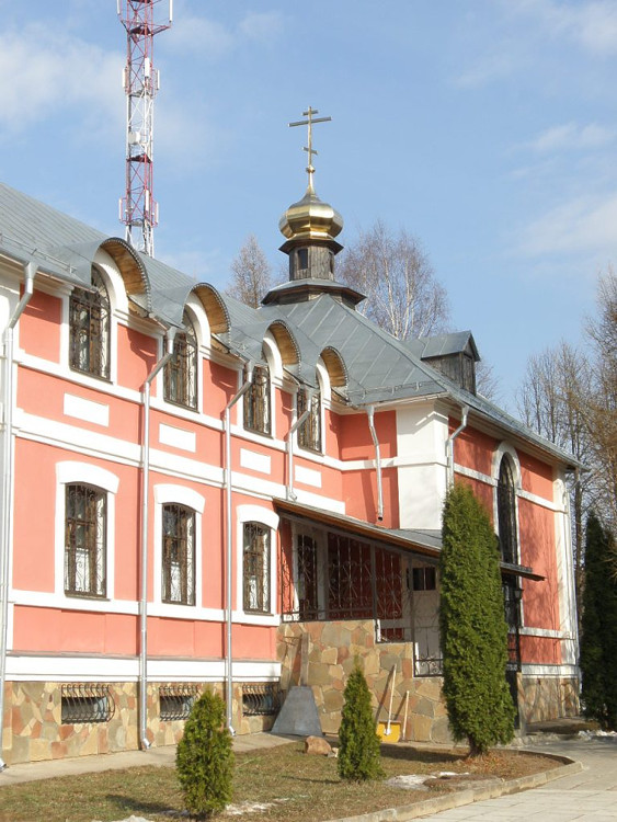 Церковь Георгия Победоносца, Семхоз (Сергиево-Посадский городской округ, Московская область). архитектурные детали, Южный фасад
