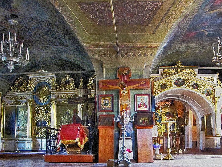 Церковь Рождества Пресвятой Богородицы, Городня (Конаковский район, Тверская область). интерьер и убранство, Интерьер.