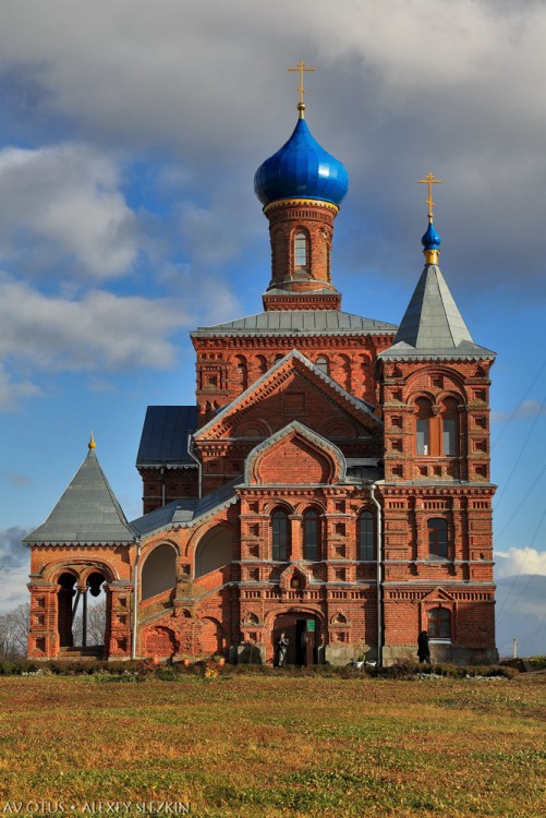Церковь Николая Чудотворца и Георгия Победоносца, Смогири (Кардымовский район, Смоленская область). фасады