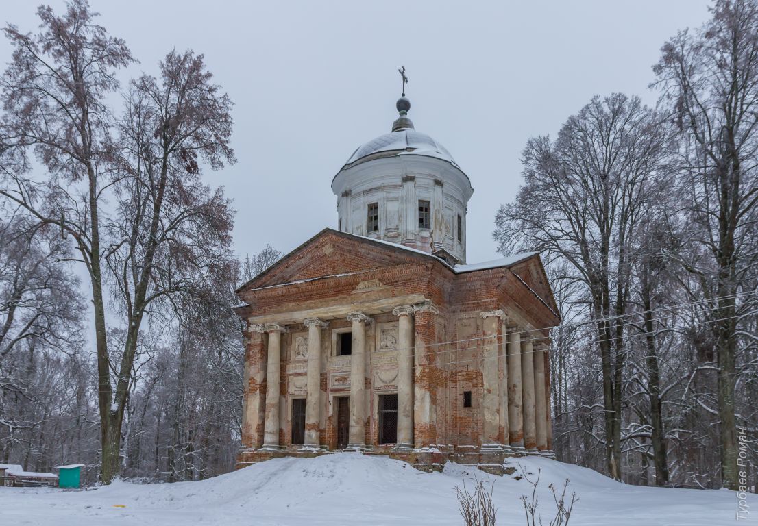 Алексино. Церковь Михаила Архангела. фасады, Вид с севера