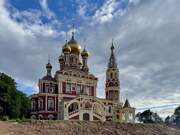 Церковь Тихвинской иконы Божией Матери, Вид с северо-востока<br>, Высокое, Новодугинский район, Смоленская область