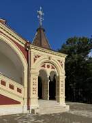 Церковь Тихвинской иконы Божией Матери, Южная палатка главного крыльца<br>, Высокое, Новодугинский район, Смоленская область