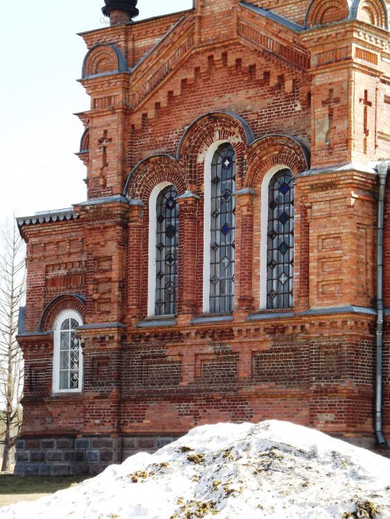 Церковь Петра и Павла, Ярцево (Ярцевский район, Смоленская область). архитектурные детали, Фрагмент северного фасада