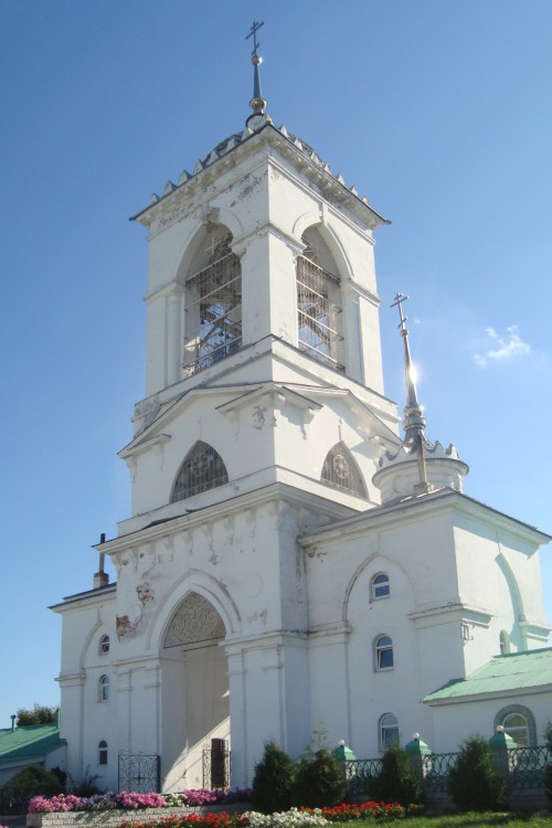 Мстёра. Богоявленский монастырь. фасады, Вид со двора монастыря