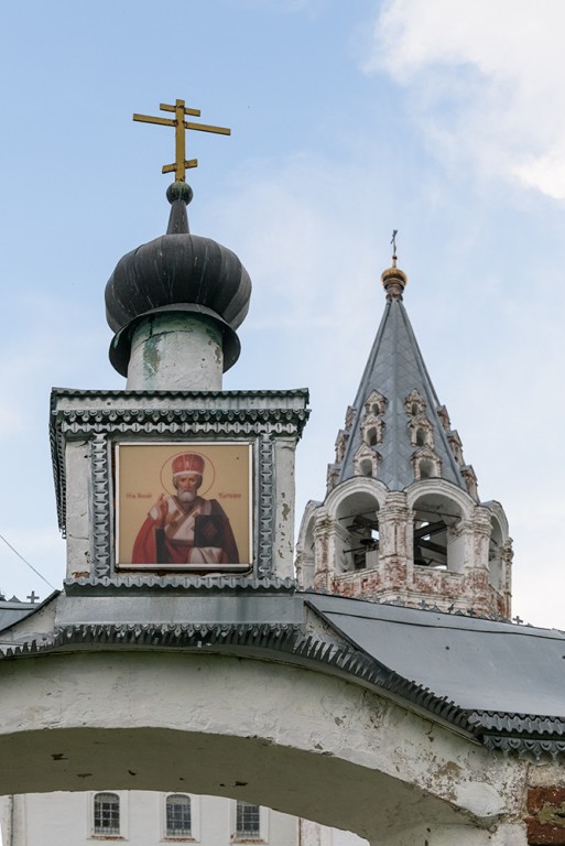 Гороховец. Троицкий Никольский мужской монастырь. дополнительная информация, Надвратная икона
