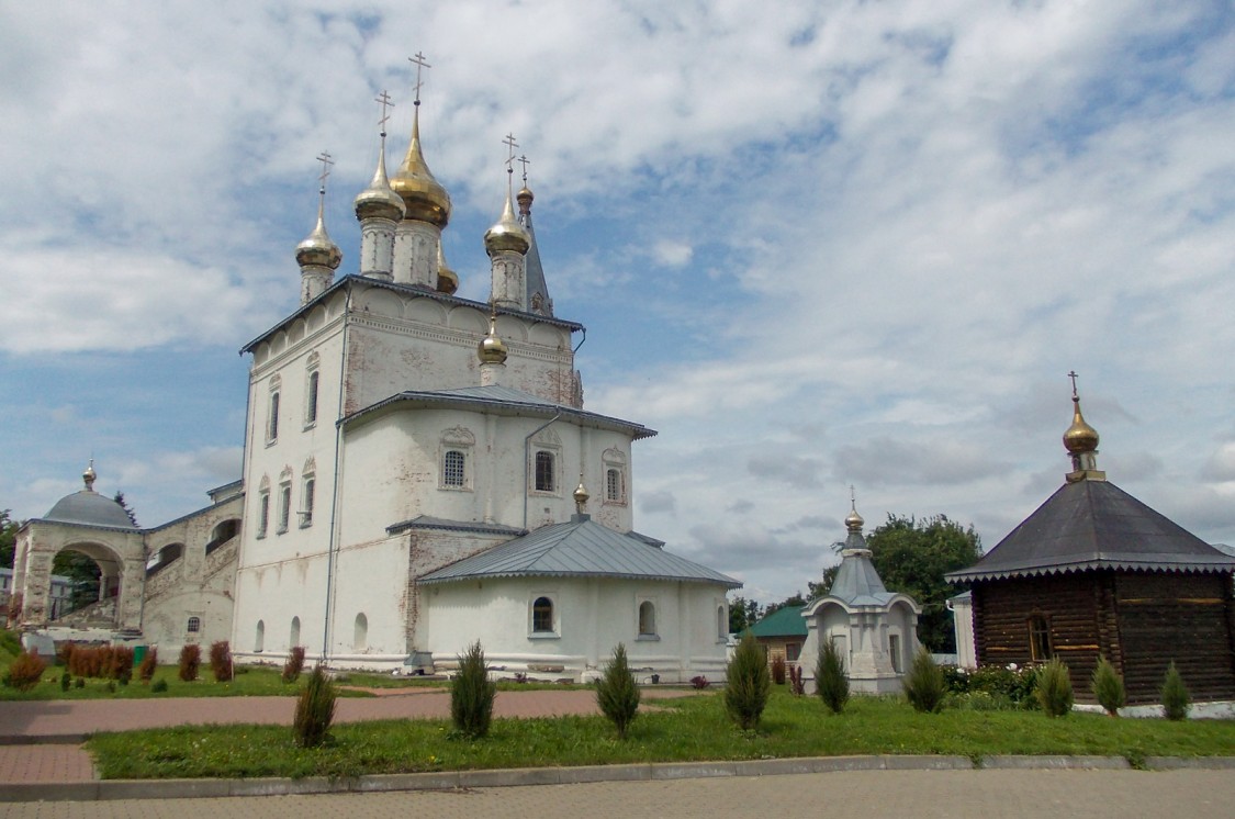 Троицкий Никольский мужской монастырь, Гороховец (Гороховецкий район, Владимирская область). фасады