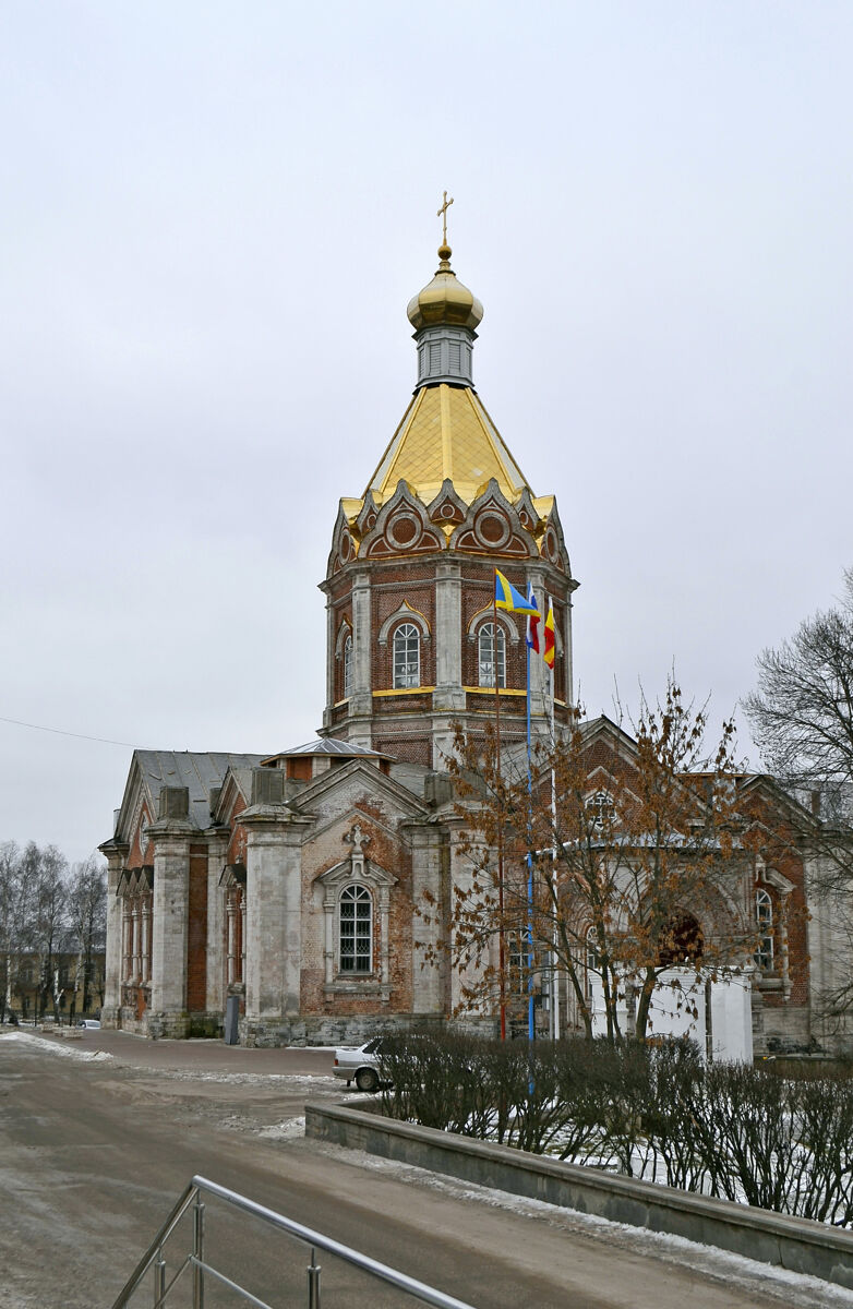 Кафедральный собор Вознесения Господня, Касимов (Касимовский район и г. Касимов, Рязанская область). общий вид в ландшафте