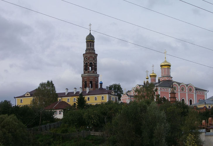 Иоанно-Богословский монастырь, Пощупово (Рыбновский район, Рязанская область). дополнительная информация, Монастырь. Общий вид.		      