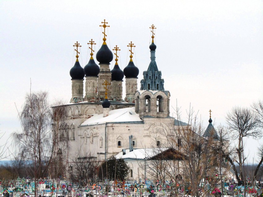 Церковь Воскресения Словущего (Воскресения Христова), Исады (Спасский район, Рязанская область). фасады, вид с северо-запада