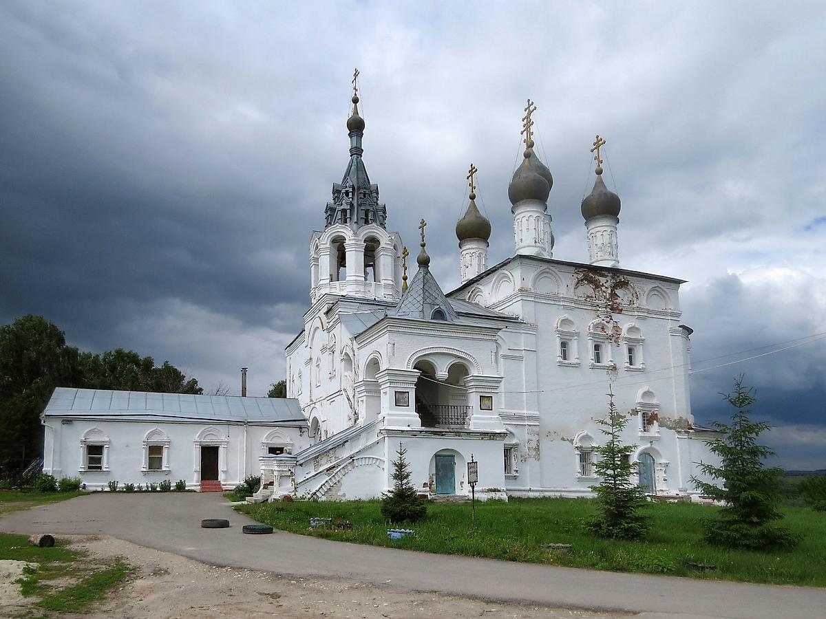 фасады. Церковь Воскресения Словущего (Воскресения Христова), Исады (Спасский район, Рязанская область)