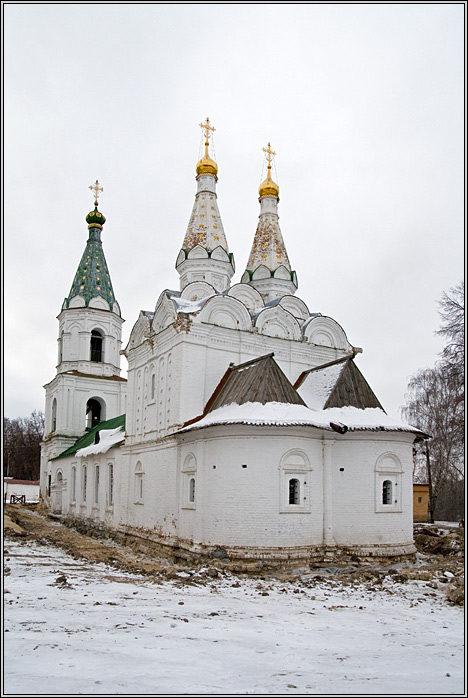 Рязань. Церковь Сошествия Святого Духа. фасады