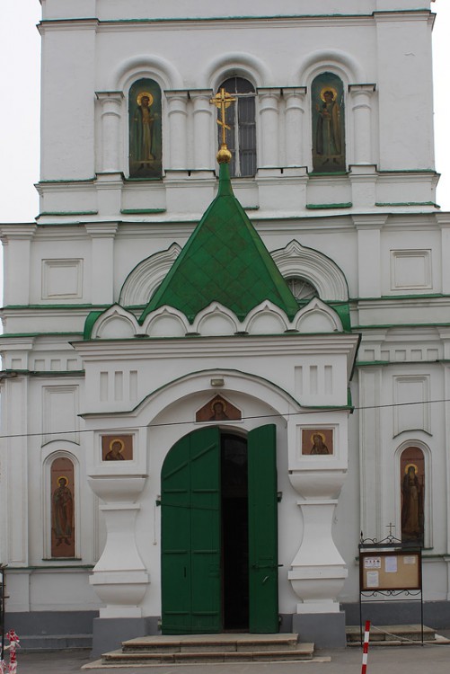 Собор Бориса и Глеба, Рязань (Рязань, город, Рязанская область). архитектурные детали, Фрагмент фасада колокольни