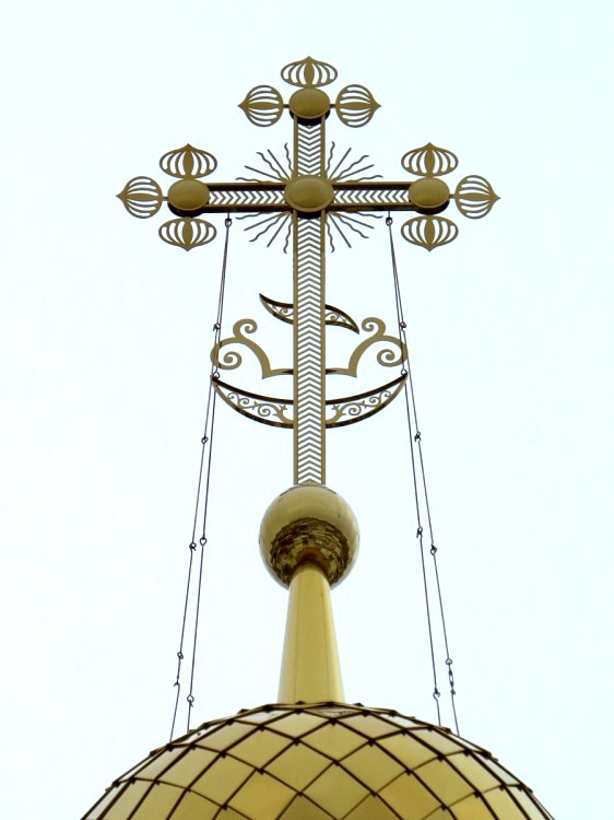 Собор Бориса и Глеба, Рязань (Рязань, город, Рязанская область). архитектурные детали, Крест колокольни