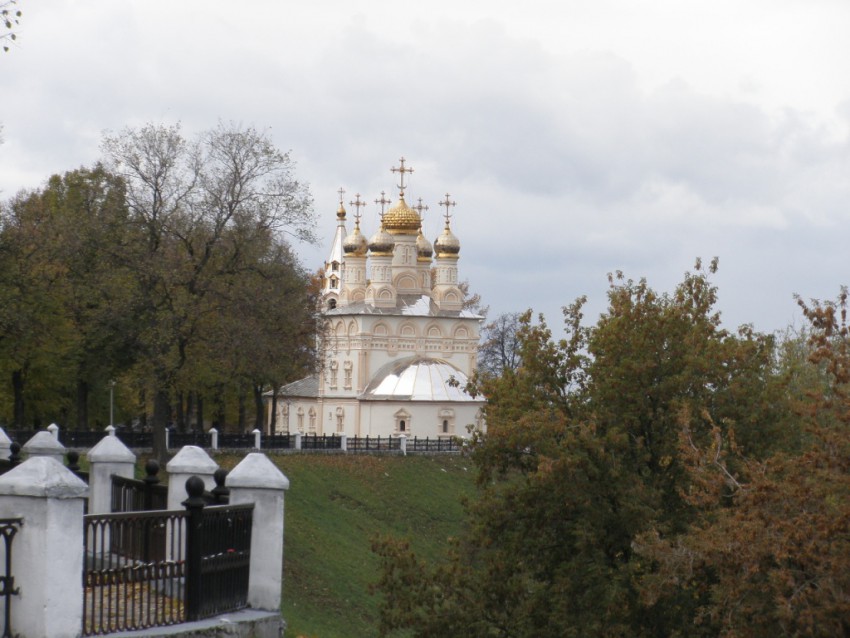Церковь Преображения Господня на Яру, Рязань (Рязань, город, Рязанская область). общий вид в ландшафте, Вид со стороны Кремля