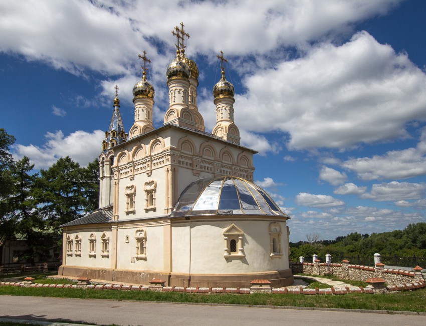 Церковь Преображения Господня на Яру, Рязань (Рязань, город, Рязанская область). общий вид в ландшафте