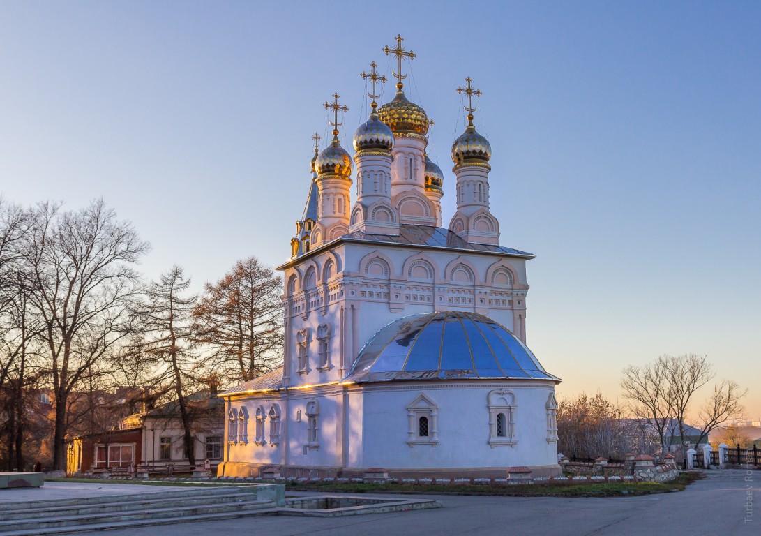 Рязань. Церковь Спаса Преображения на Яру. фасады