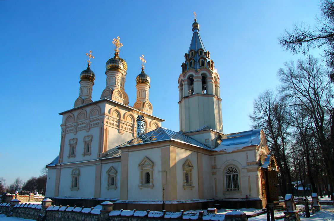 Церковь Преображения Господня на Яру, Рязань (Рязань, город, Рязанская область). фасады, Общий вид храма с запада
