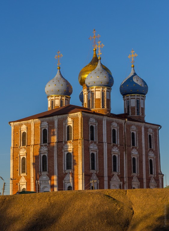 Рязань. Кафедральный собор Успения Пресвятой Богородицы. фасады