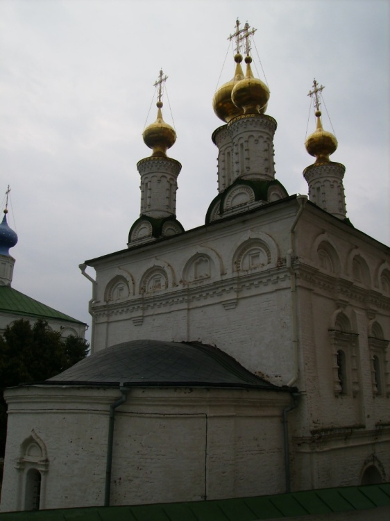Спасо-Преображенский монастырь. Церковь Богоявления Господня, Рязань (Рязань, город, Рязанская область). фасады