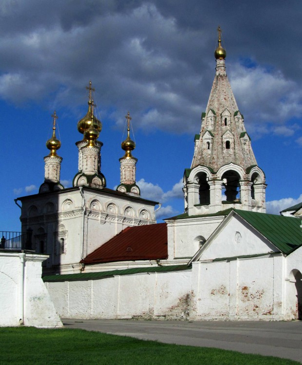 Рязань. Спасо–Преображенский монастырь. Церковь Богоявления Господня. фасады, вид с запада