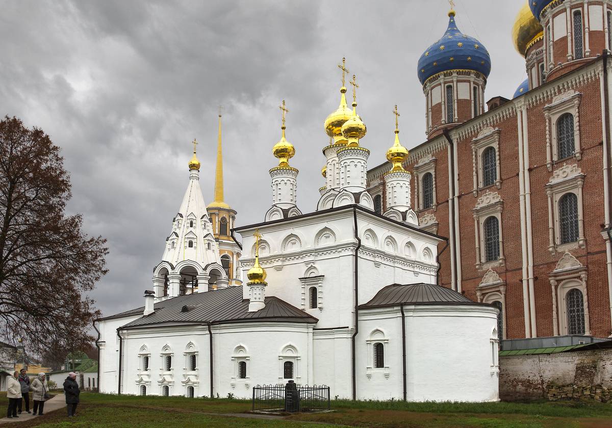 фасады. Спасо-Преображенский монастырь. Церковь Богоявления Господня, Рязань (Рязань, город, Рязанская область)
