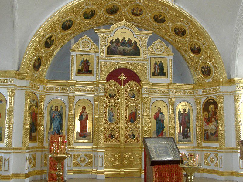 Церковь Рождества Пресвятой Богородицы, Монастырщино (Кимовский район, Тульская область). интерьер и убранство, Иконостас