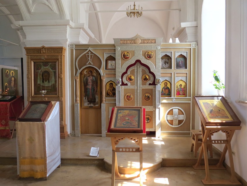 Церковь Рождества Пресвятой Богородицы, Монастырщино (Кимовский район, Тульская область). интерьер и убранство, Интерьер южного придела