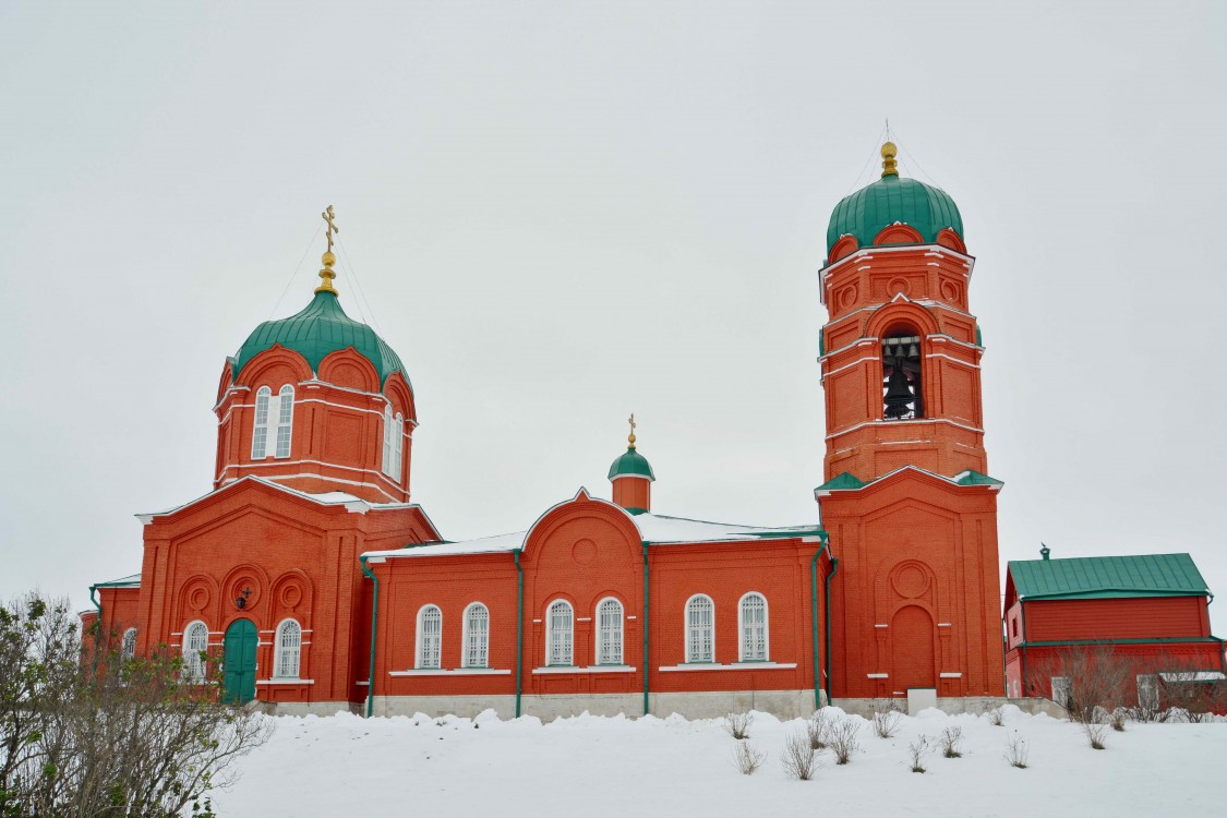 Монастырщино. Церковь Рождества Пресвятой Богородицы. фасады