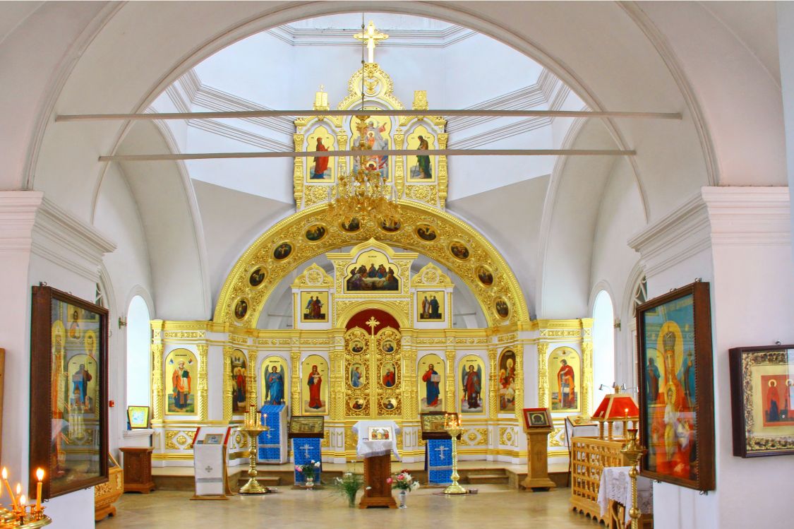 Церковь Рождества Пресвятой Богородицы, Монастырщино (Кимовский район, Тульская область). интерьер и убранство