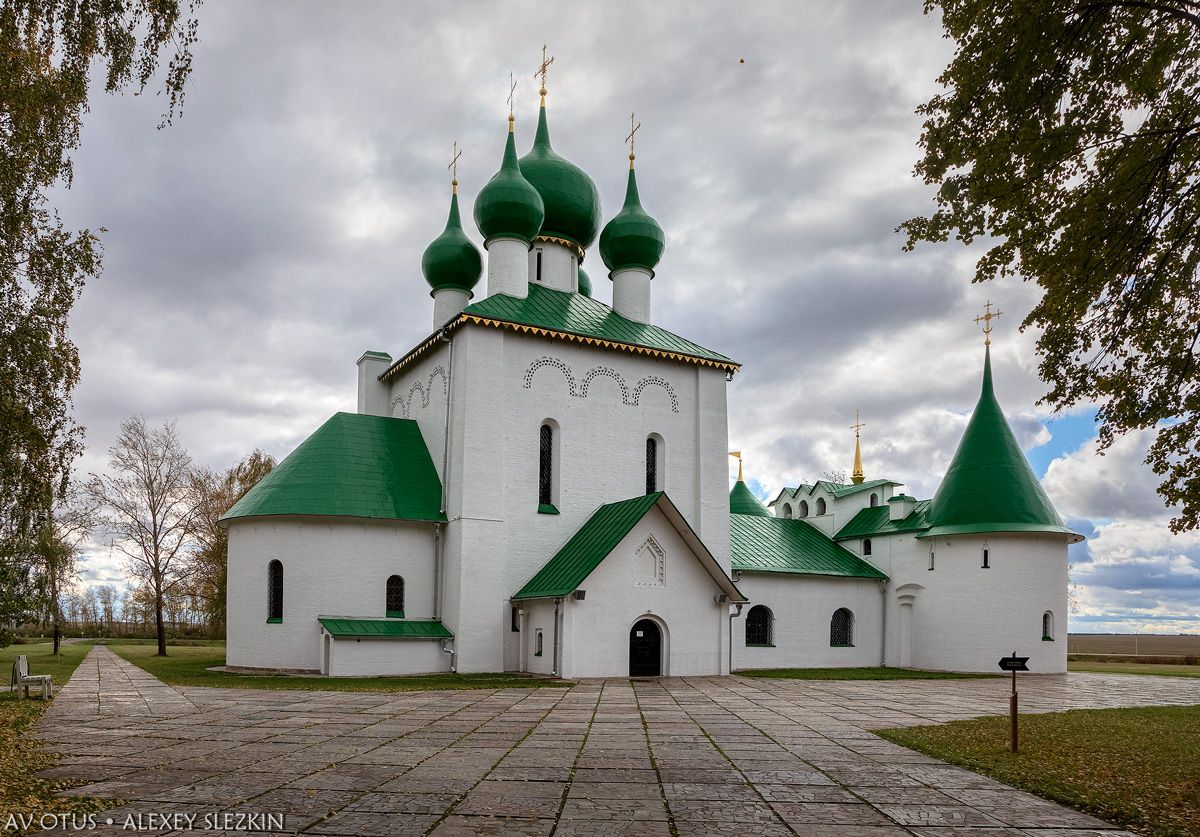 Ивановка. Церковь Сергия Радонежского на Куликовом поле. фасады