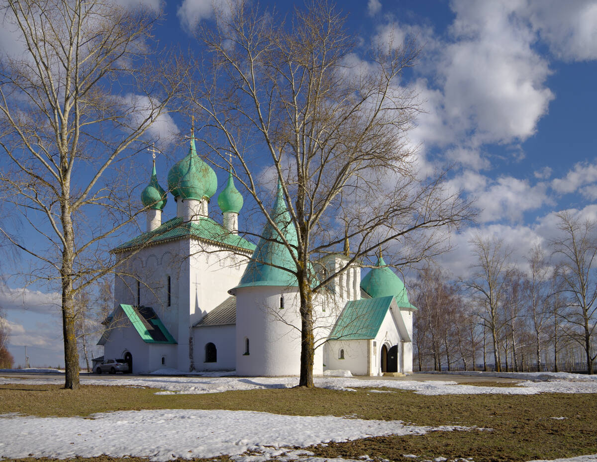 Церковь Сергия Радонежского на Куликовом поле, Ивановка (Куркинский район, Тульская область). фасады, общий вид с северо-запада
