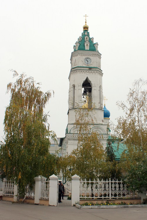 Тула. Церковь Благовещения Пресвятой Богородицы. фасады, Вид в створе Благовещенской ул.