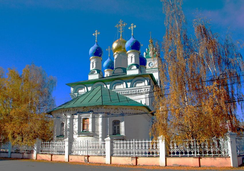 Тула. Церковь Благовещения Пресвятой Богородицы. фасады