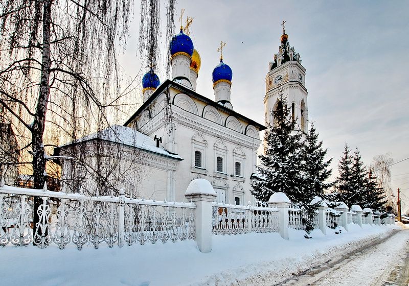 Тула. Церковь Благовещения Пресвятой Богородицы. фасады