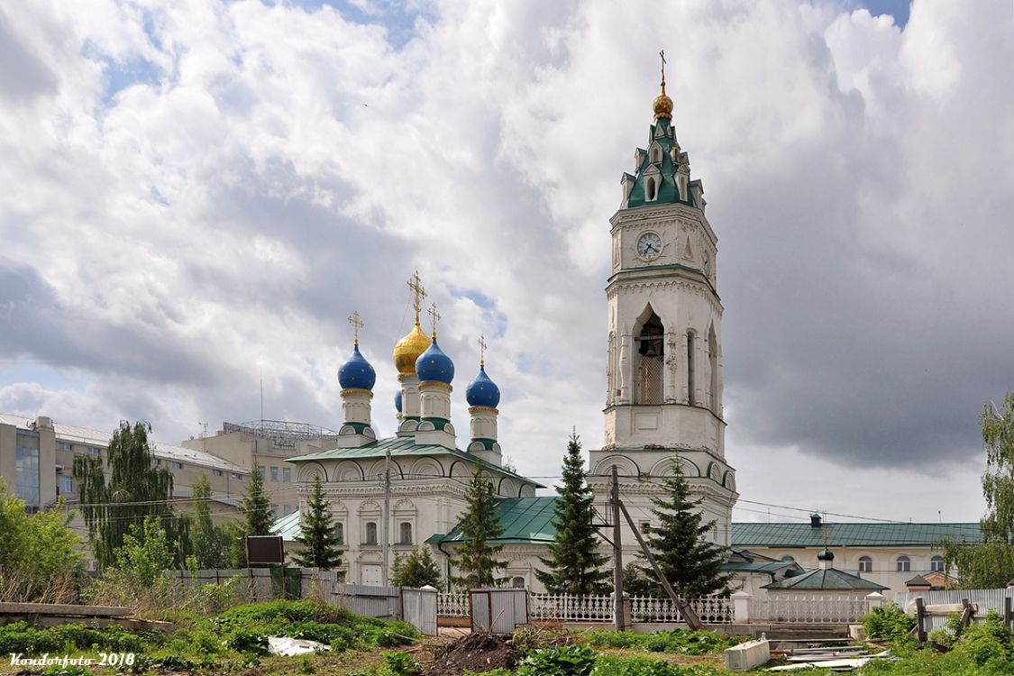 Тула. Церковь Благовещения Пресвятой Богородицы. общий вид в ландшафте