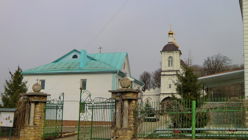 Богородице-Рождественский монастырь, Тула (Горелки) (Тула, город, Тульская область). общий вид в ландшафте, Главный вход на территорию монастыря