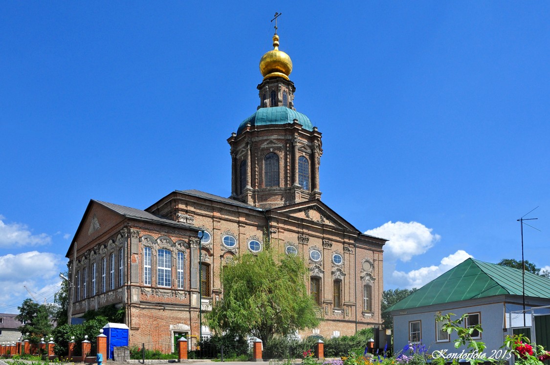 Тула. Церковь Вознесения Господня. фасады, Церковь Вознесения Господня, Между 1755 и 1787 г. г., г. Тула, ул. Герцена, 12/38 KONDORFOTO 05.07.2015г.