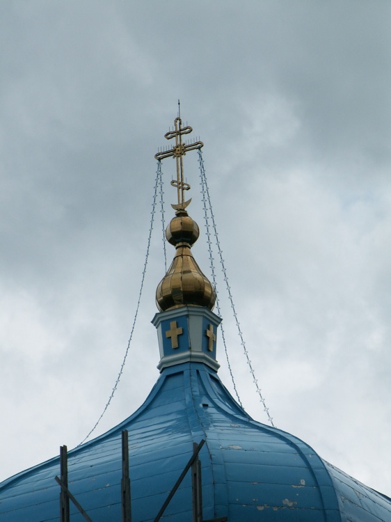 Сортавала. Церковь Николая Чудотворца. архитектурные детали, купол храма