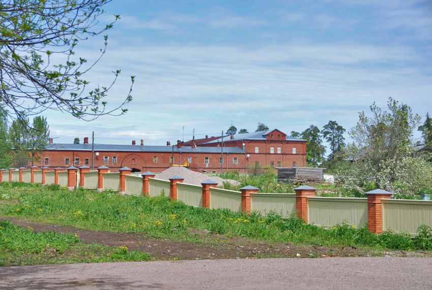 Валаамские острова. Спасо-Преображенский Валаамский монастырь. фасады