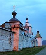 Троицкий Макариев Желтоводский монастырь, Макарьев монастырь. Закат на Волге.<br>, Макарьево, Лысковский район, Нижегородская область