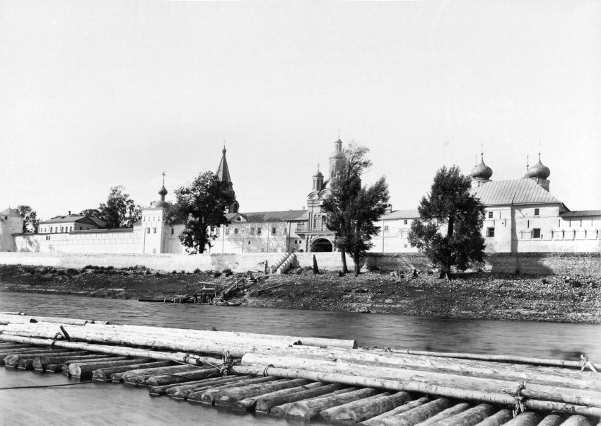 Троицкий Макариев Желтоводский монастырь, Макарьево (Лысковский район, Нижегородская область). архивная фотография, Фото начала ХХ века
