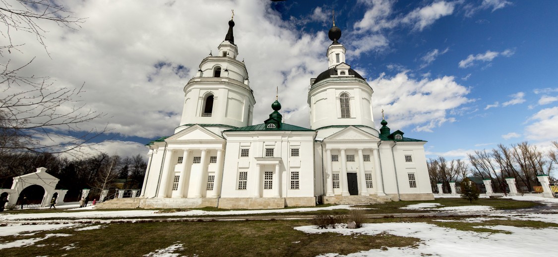 Большое Болдино. Церковь Успения Пресвятой Богородицы. фасады