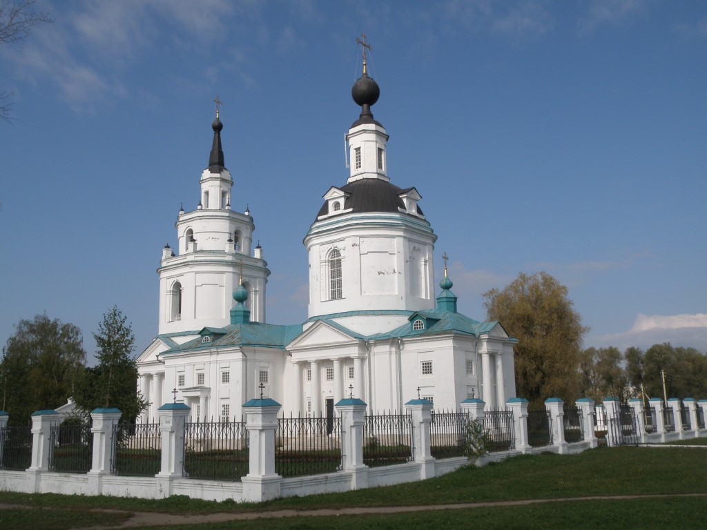 Церковь Успения Пресвятой Богородицы, Большое Болдино (Большеболдинский район, Нижегородская область). фасады