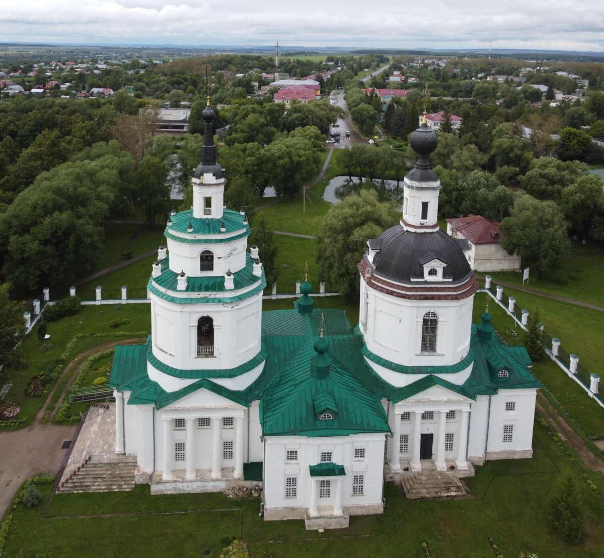 Церковь Успения Пресвятой Богородицы, Большое Болдино (Большеболдинский район, Нижегородская область). фасады