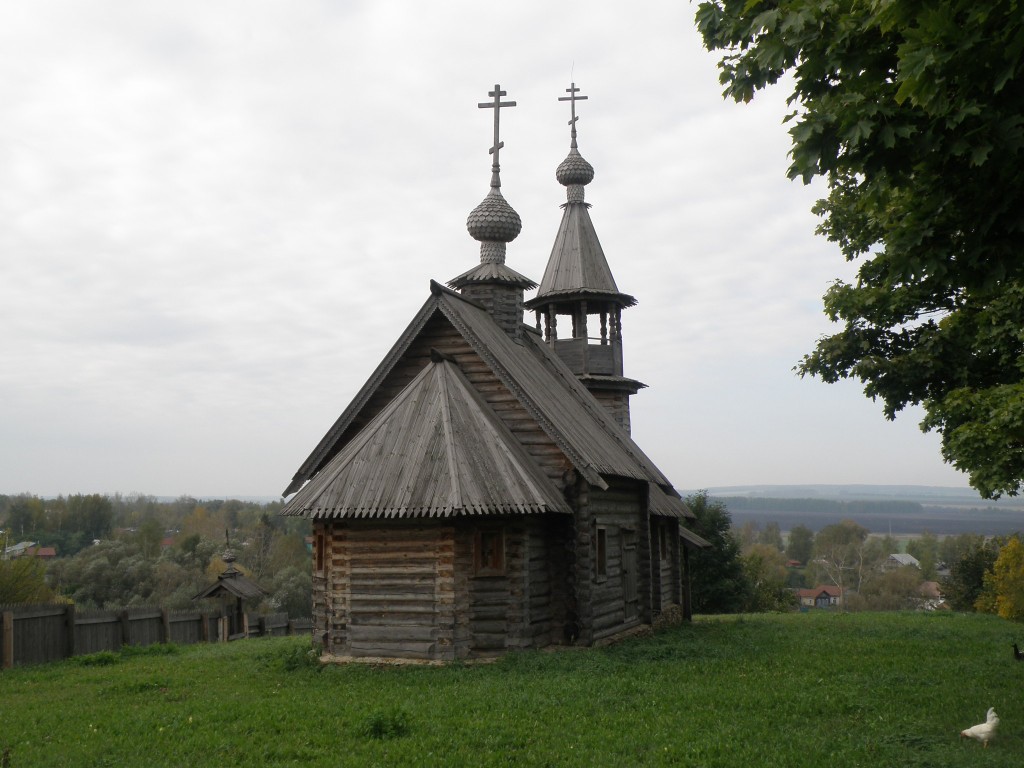 Большое Болдино. Часовня Михаила Архангела. фасады