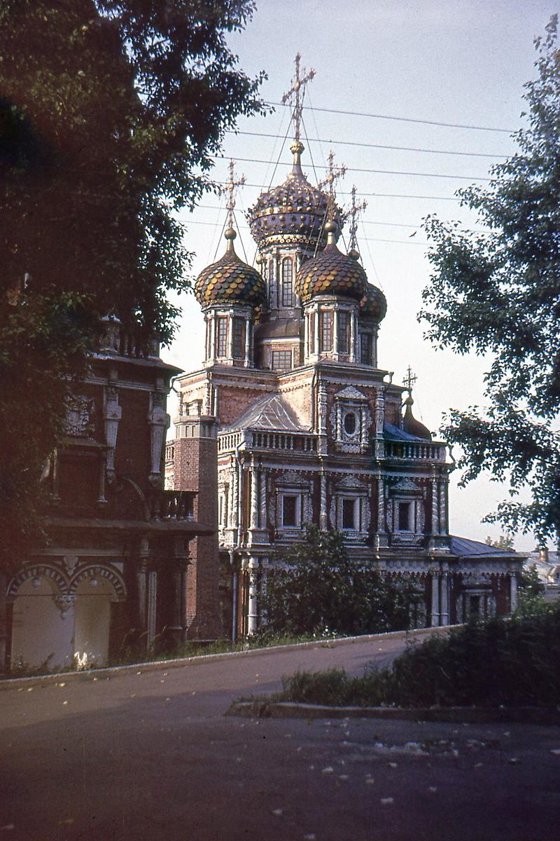 Съемка 1983 г., фасады. Церковь Собора Пресвятой Богородицы ("Строгановская"), Нижегородский район (Нижний Новгород, город, Нижегородская область)
